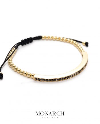 24K Gold Essence Macrame Bracelet