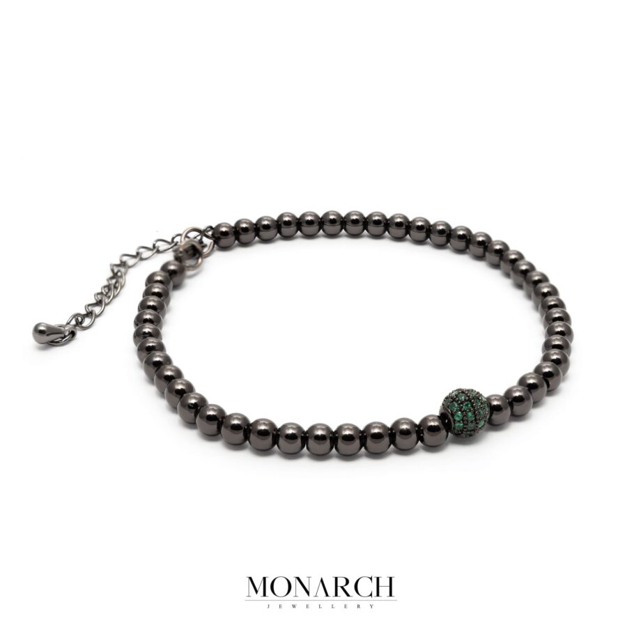 black luxury bracelet for man, monarch jewellery MA183BE