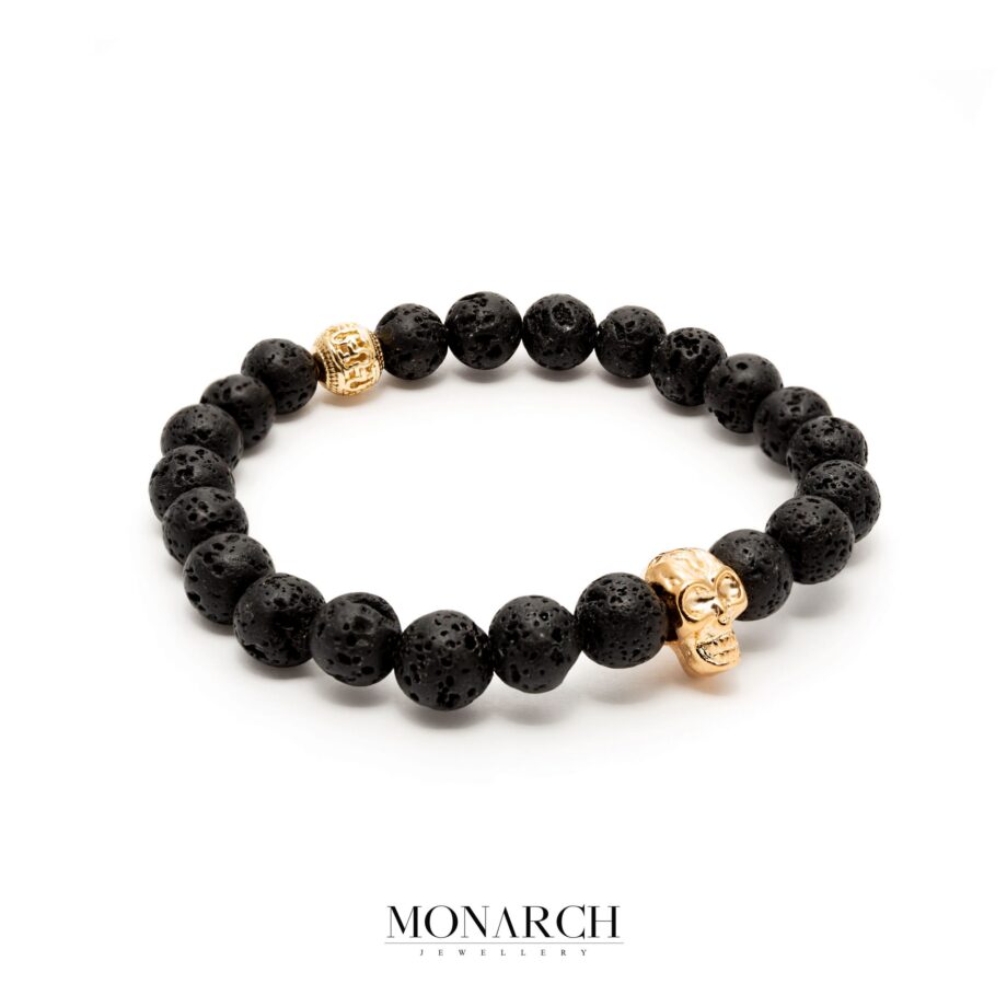 gold luxury bracelet for man, monarch jewellery MA178GS